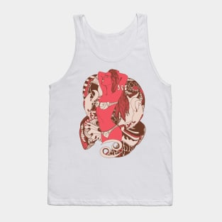 Pink Tan Cancer Beauty Tank Top